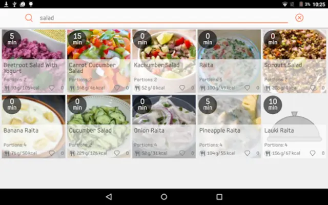 Recipe Calendar android App screenshot 1