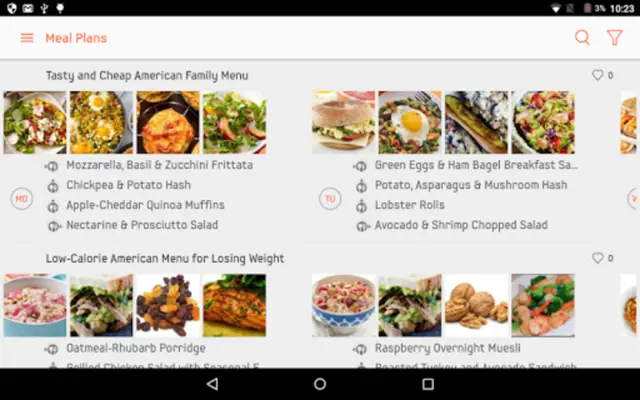 Recipe Calendar android App screenshot 2